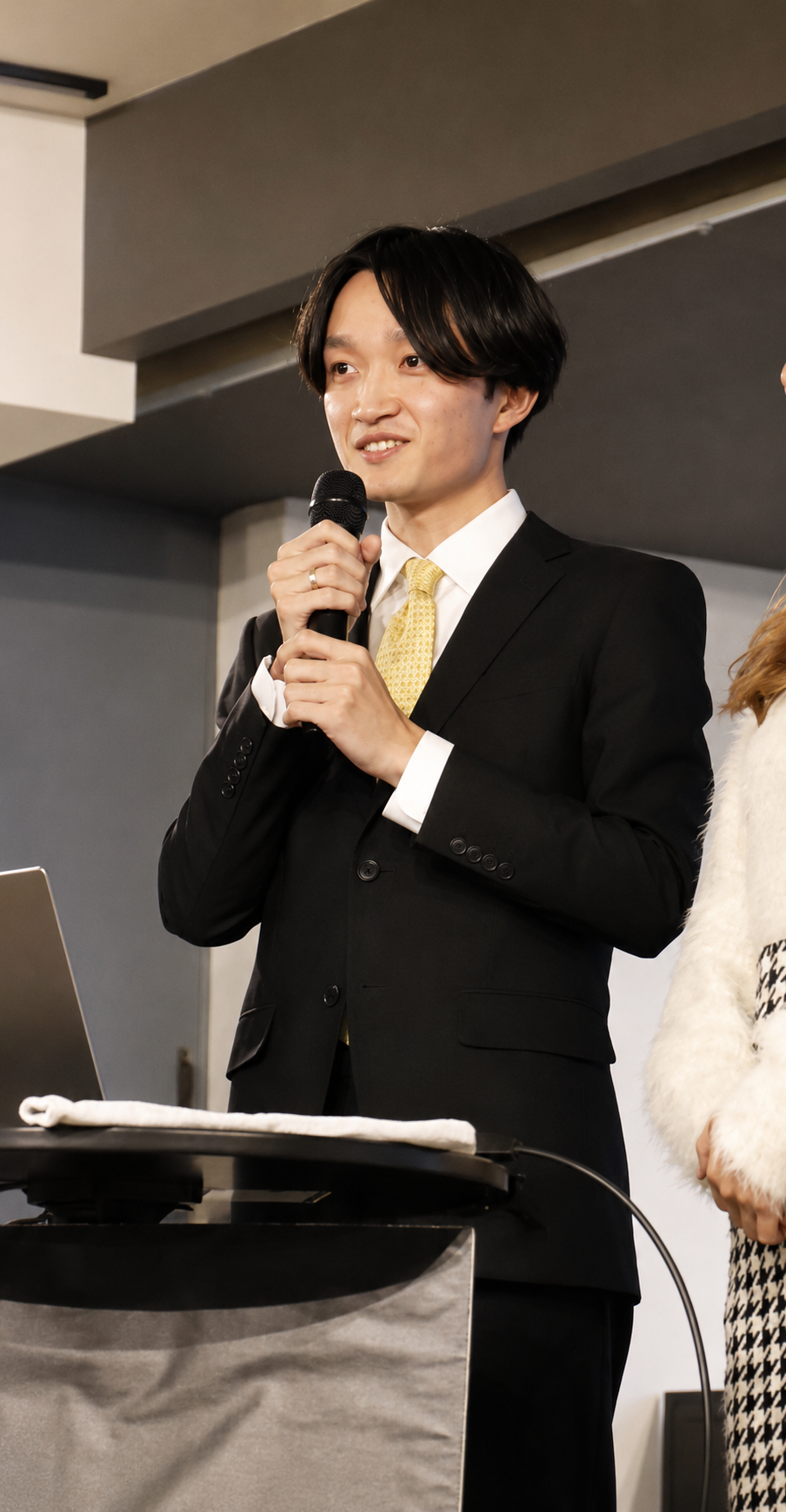 棚池悠生氏のポートレート